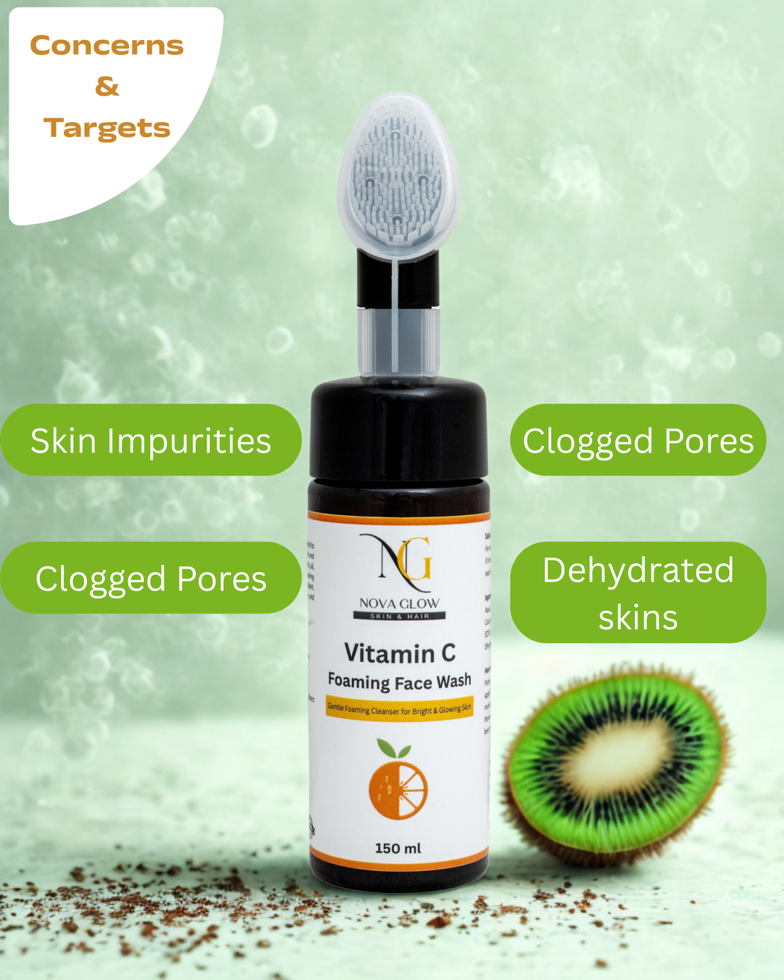 Vitamin C Foaming Face wash 150ml